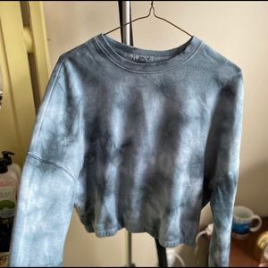 Blue Tie Dye Sweater